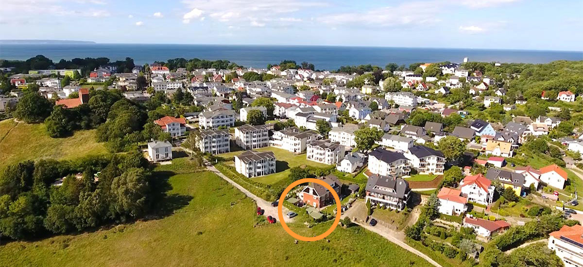 Ostseebad Göhren - Insel Rügen - aus der Luft